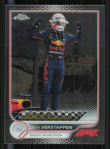 2022 Topps Chrome Formula 1 #152 Max Verstappen GPW