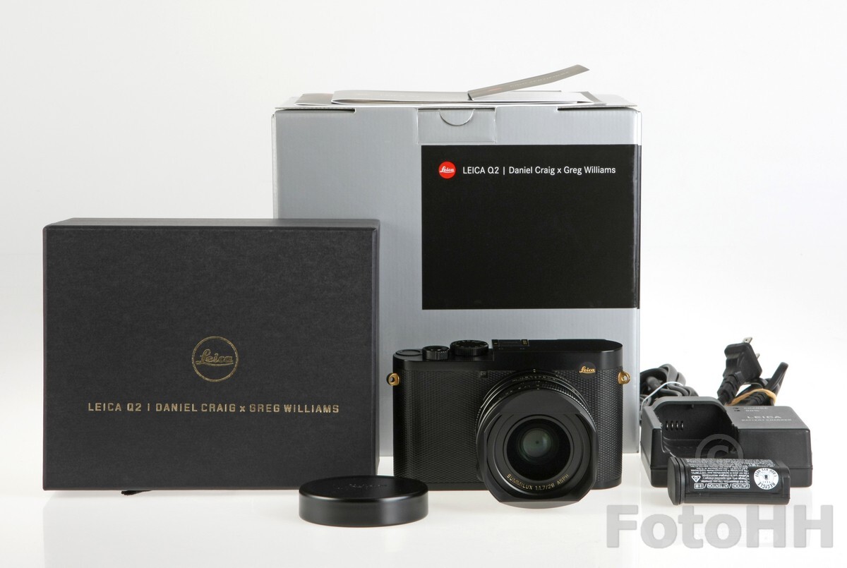 LEICA Q2 DANIEL CRAIG x GREG WILLIAMS LIMITED EDITION LEICA Q2 DANIEL CRAIG x GREG WILLIAMS LIMITED EDITION
