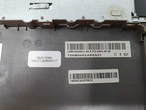 ASUS X556U Keyboard Palmrest 13N0-SGA0821 13NB09S2AP0321 US Layout Greek Layout - Picture 17 of 19