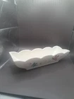 Vintage 1956 White Hull B8 Pottery Butterfly Flower Window Box Planter