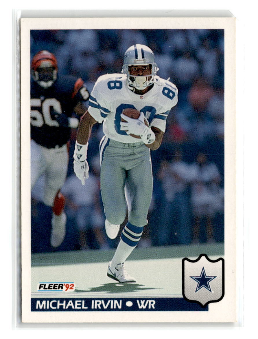 Michael Irvin #83 (Football Cards 1992 Fleer) — is it worth grading?