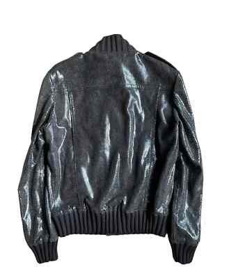 ジャケット・アウター gucci by tom ford leather jacket Gucci Tom Ford Madonna Cheetah Print Croc Effect Leather Jacket | eBay
