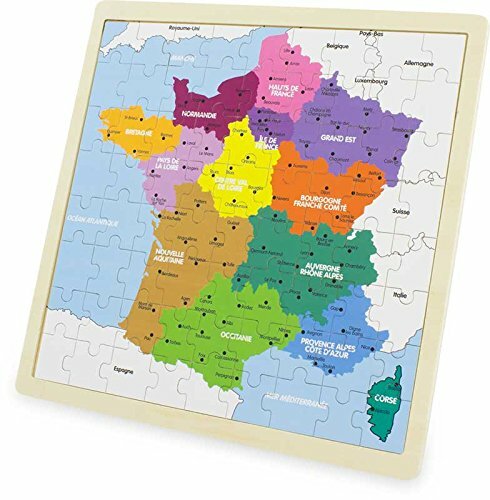 Janod J Puzzle France Magnetique 93 Pieces Achetez Sur Ebay