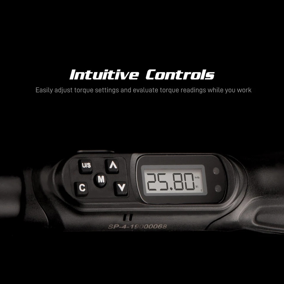 Capri Tools Digital Torque Screwdrivers, Dual Direction, in/lbs, cNm, kg-cm - Image 4 of 4