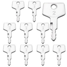Takeuchi Key H806 10 Pack 17001-00019 180485 Heavy Equipment Keys New Holland...