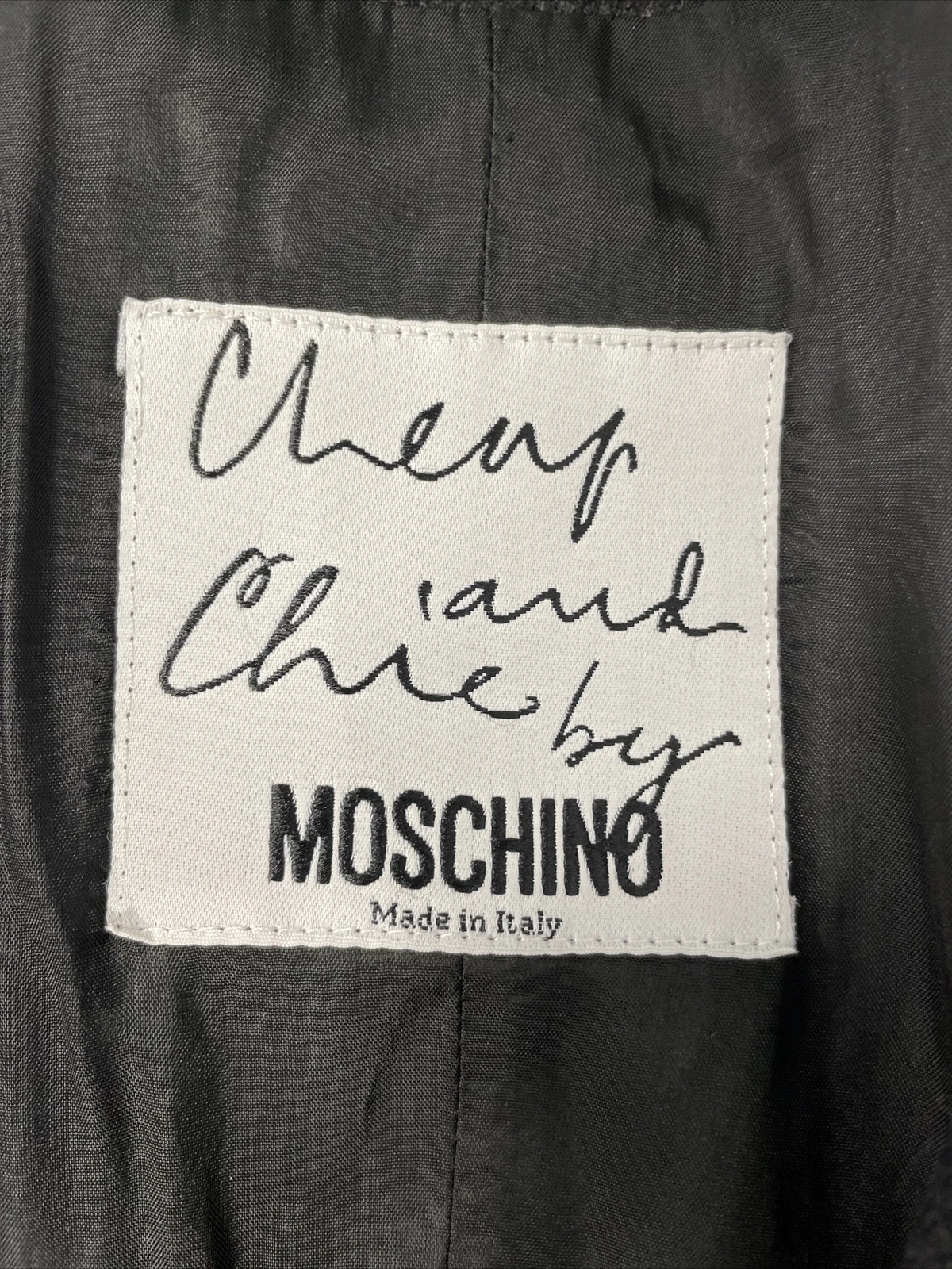 CHEAP AND CHIC BY MOSCHINO ABITO DONNA DRESS WOMAN VINTAGE JH540