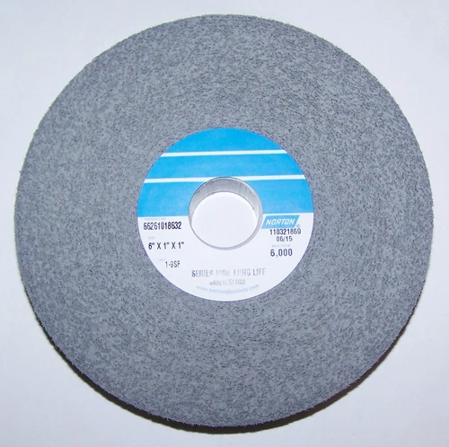 Norton 6"x1"x1" Long Life Series Convolute Bench Wheel - 66261018632