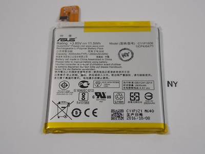 Working C11P1606 Battery ASUS ZenFone 3 Laser Z01BDC Phone Original Part #419