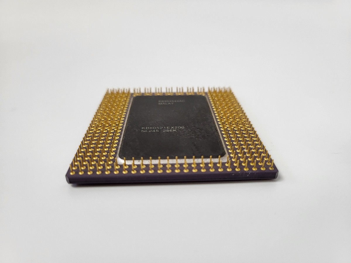 Vintage Intel Pentium Pro KB80521EX200 SL245 Processor CPU 200MHz