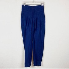Gitano Vintage Navy Blue High Waisted Pants
