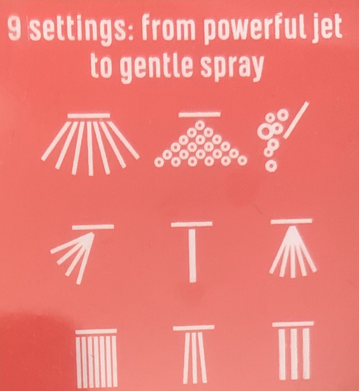 Multi-Function Spray Gun With 9 Setting From Powerful Jet To Gentle Spray . Multi-Function Spray Gun With 9 Setting From Powerful Jet To Gentle Spray .