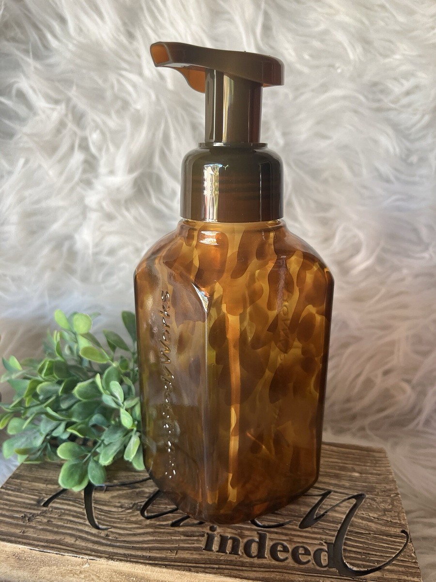 衛生日用品 Bath and Body Works Soap Holder Bath & Body Works Tortoiseshell Gentle Foaming Soap Dispenser