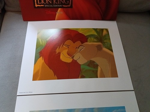 4 Disney Store The Lion King Movie Lithograph Special Edition Folder - Picture 6 of 7