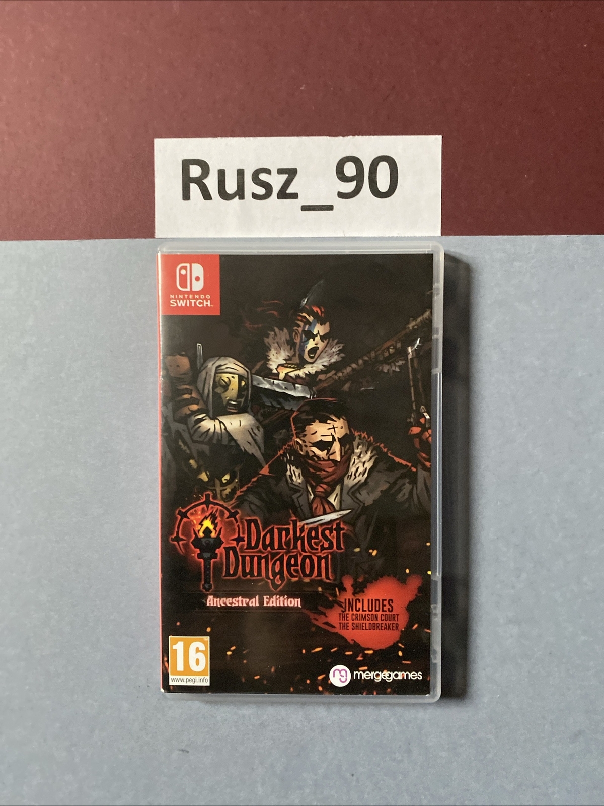 Darkest Dungeon: Ancestral Edition Nintendo Switch PEGI 16 UK PAL IN EXC COND