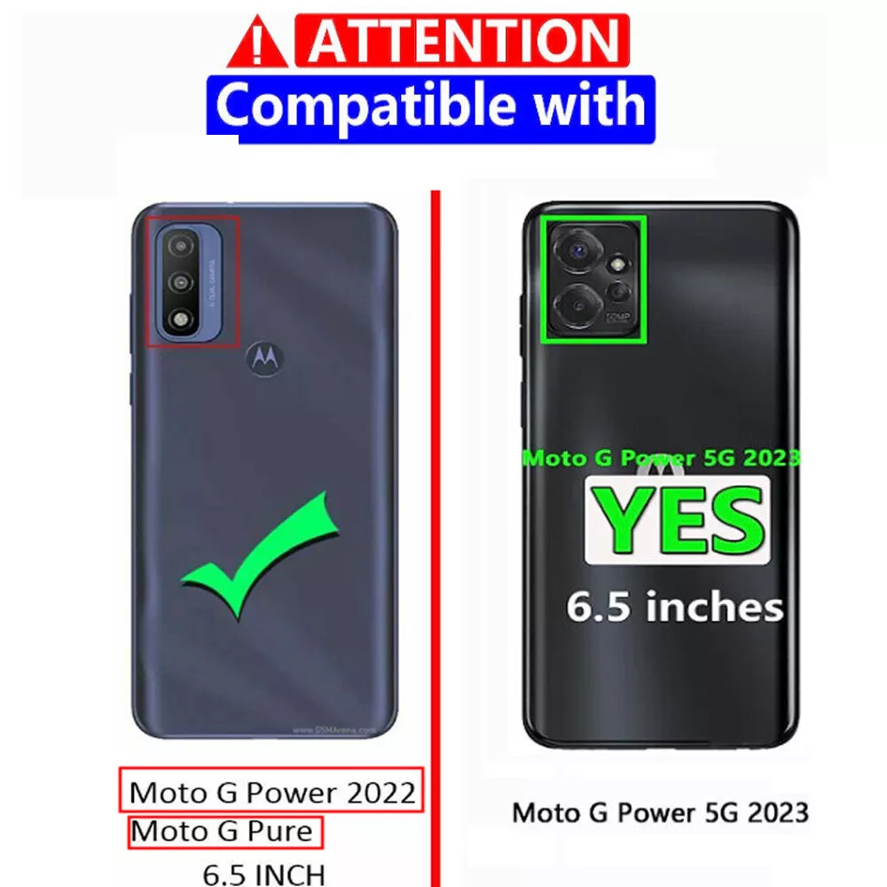 For Motorola Moto G Pure/G Power 2023 G Play 2023 Phone Case Heavy