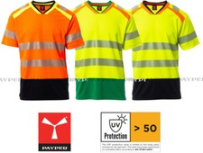 Warnschutz T-Shirt Herren Workwear Payper Alley High Vis UV Schutz