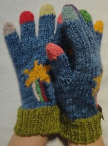 HAND KNITTED GLOVES ANDEAN NEW WINTER b HIGH QUALITY ALPACA AND SHEEP WOOL