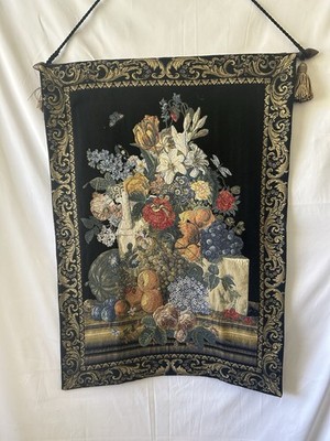 Tenture Murale Vintage Française - Tapisserie Gobelins 80x48cm - Lot De 2
