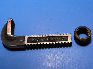 REPLACEMENT 8" Trimo hook jaw  & Ring Nut  Pat 1889  97