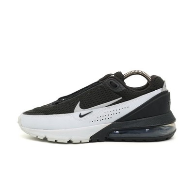 Nike Herren Air Max FlyEase Schuhe Schwarz/Weiß Mesh/Leder System Sneaker EU 40