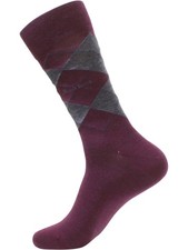 Hugo Boss Men's John Design Dark Red Fashion Socks Sz: 7-13 One Size 