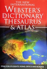 Websters Dictionary Thesaurus & Atlas
