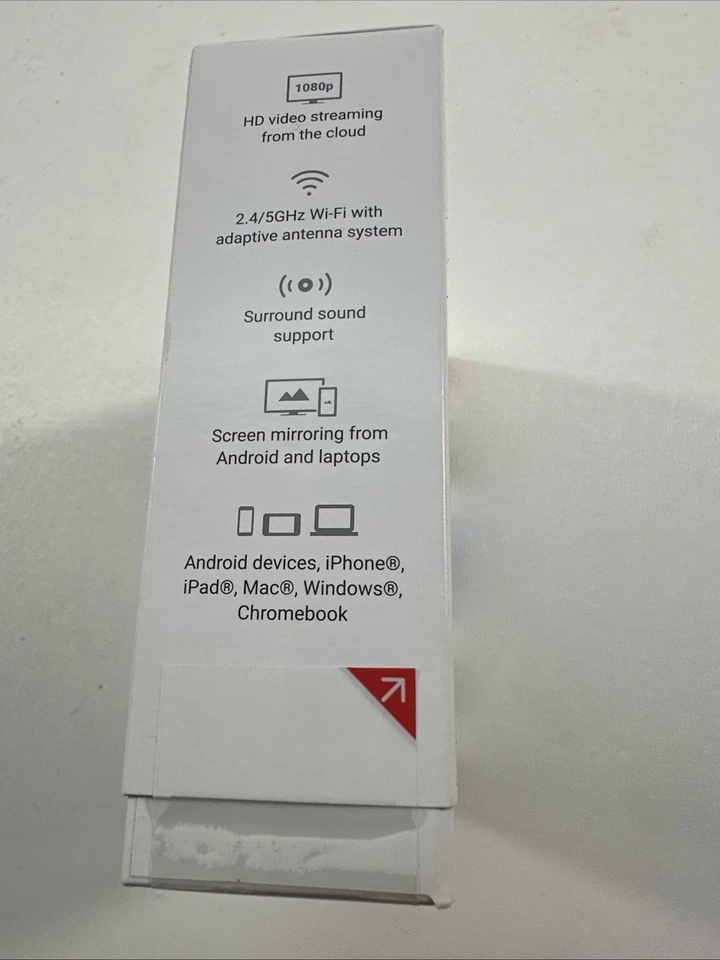 Google Chromecast 2nd Generation HD Media Streamer GA3A00093-A14-Z01 Brand New - Image 4 of 4