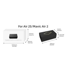 Storage Propeller Box Protective Travel Case For Air 2S c