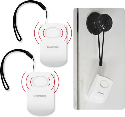 Door Handle Alarm with 130Db Vibration Triggered Portable Door Alarms When Opene