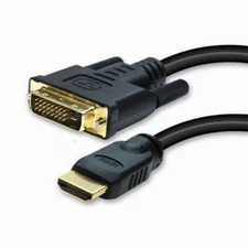 HDMI cable type A - DVI (24 +1) M / M 2.00 m black