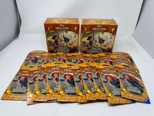 Disney Lorcana Wilds Unknown Illumineers Trove Boxes x2 and 21 Booster Packs