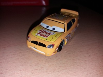 Disney Pixar Cars Brush Curber #56 Fiber Fuel Mattel 1:55 Metall