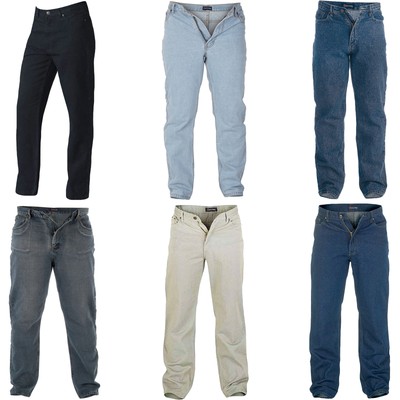 D555 Rockford Mens Comfort Big Tall King Size Casual Jeans