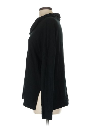 Banana Republic Women Black Long Sleeve Top M - Picture 4 of 4