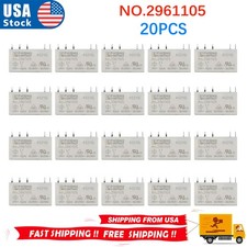 20pcs 24VDC 6A 250VAC 5-Pin For No.2961105 Phoenix Contact Power Relay