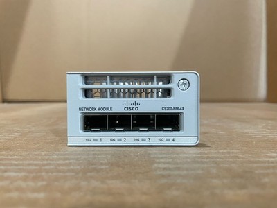 Cisco C9200-NM-4X 10G Catalyst Series 4x10Gb SFP+ Network Module