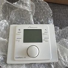 Worcester Comfort 1 RF Twin Channel Wireless Room ProgrammerThermostat