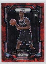 2023-24 Panini Prizm Red Ice Prizm Dariq Whitehead #175 11dm