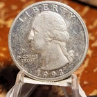1993 S Washington Quarter  Proof 90% Silver 25c US Coin Collectible