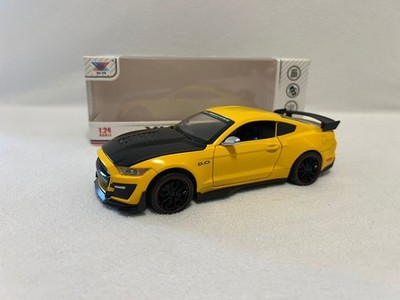1:24 Scale Model For Ford Mustang Shelby GT500 Alloy Sports Car Diecasts Metal