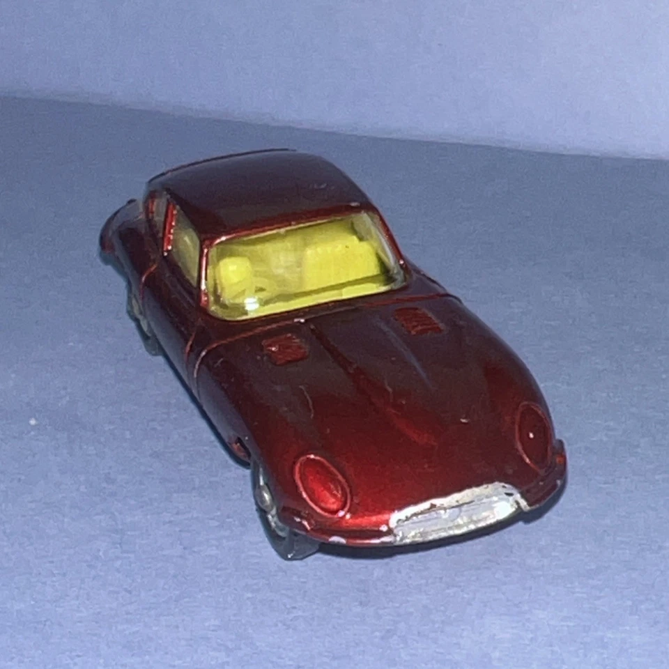 Husky JAGUAR E de colección tipo 2+2 granate con interior amarillo - ¡años 70 casi como nuevo! Foto 3 de 4