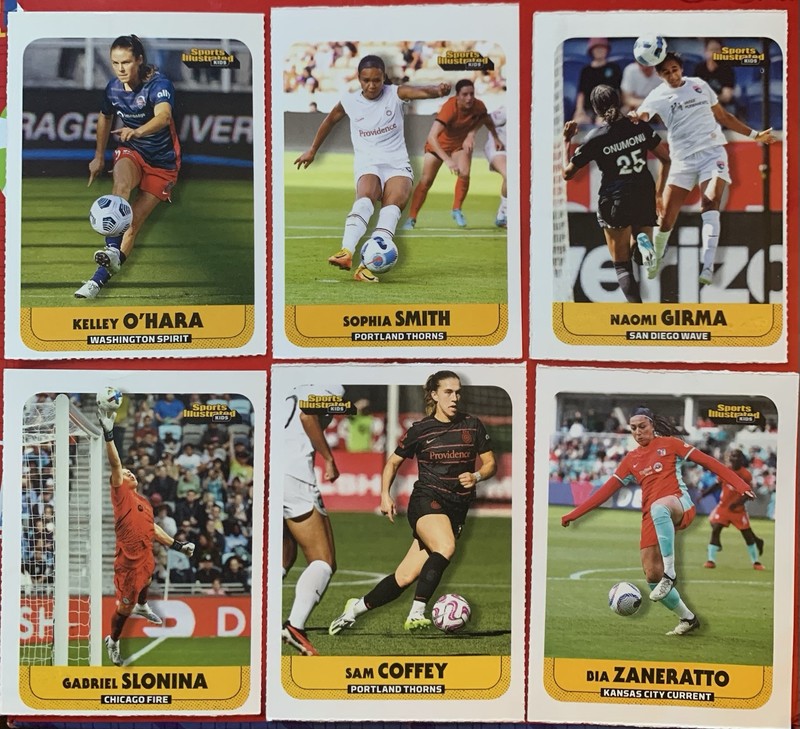 2022-24 Sports Illustrated For Kids NWSL Stars Lot Of 6 Excellent Condition!