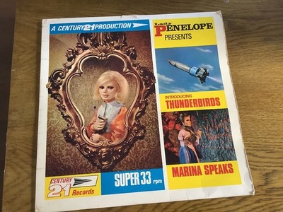LADY PENELOPE STINGRAY THUNDERBIRDS 1st UK LP 1965 Barry Gray Gerry Anderson