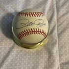 Pete Rose Reds Signed Baseball COA