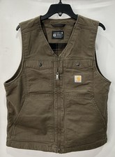 Carhartt Montana Duck Vest Brown, Size S