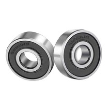 2 Pack 6203-2RS Sealed Deep Groove Ball Bearings   17mm x 40mm x 12mm, Double...