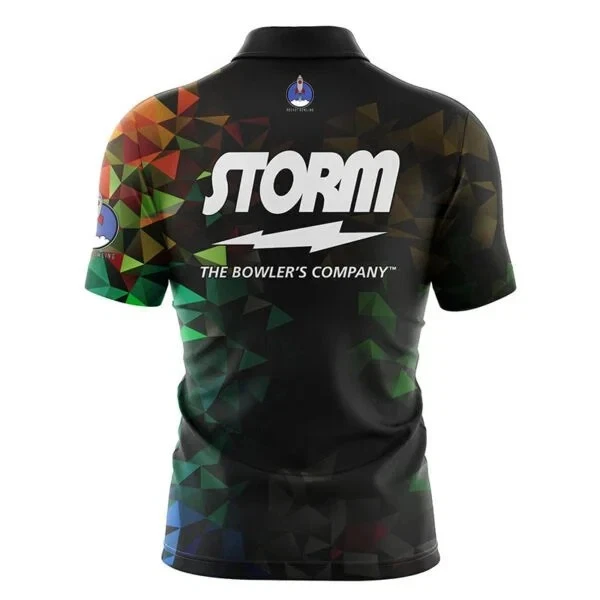 Storm Rainbow Gradient Bowling Jersey - USA Size