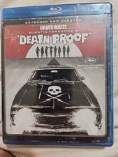 QUENTIN TARANTINO'S DEATH PROOF  BLU-RAY 2007 NEW EXTENDED & UNRATED