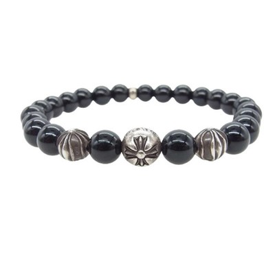 アクセサリー Chrome Hearts 8mm Beads Bracelet \