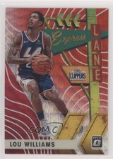 2019-20 Panini Donruss Optic Express Lane Red Wave Prizm Lou Williams #14 0c2